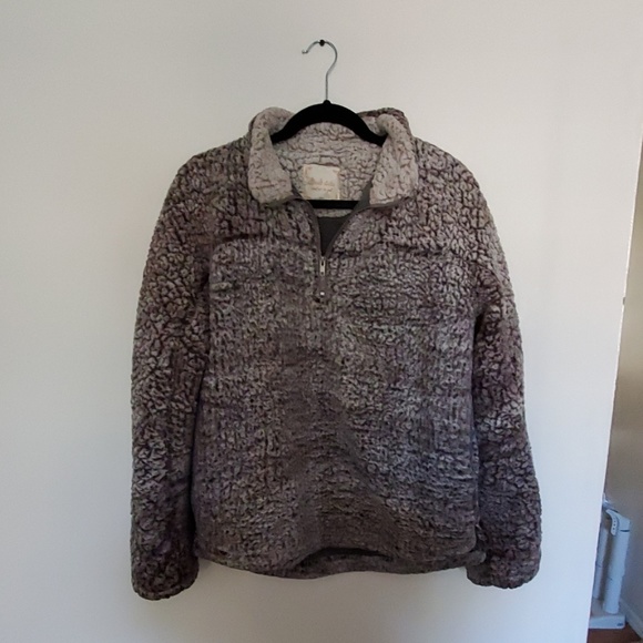 Altar'd State Sweaters - Altar'd State fuzzy sherpa pullover